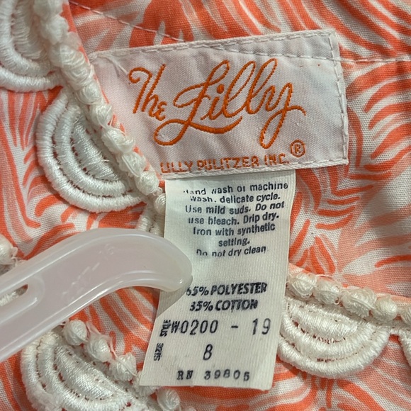 Vintage 60s The Lilly Coral Floral Shift Dress Lilly Pulitzer - Picture 12 of 12